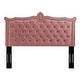 preview thumbnail 23 of 65, Louisa Tufted Performance Velvet King/California King Headboard