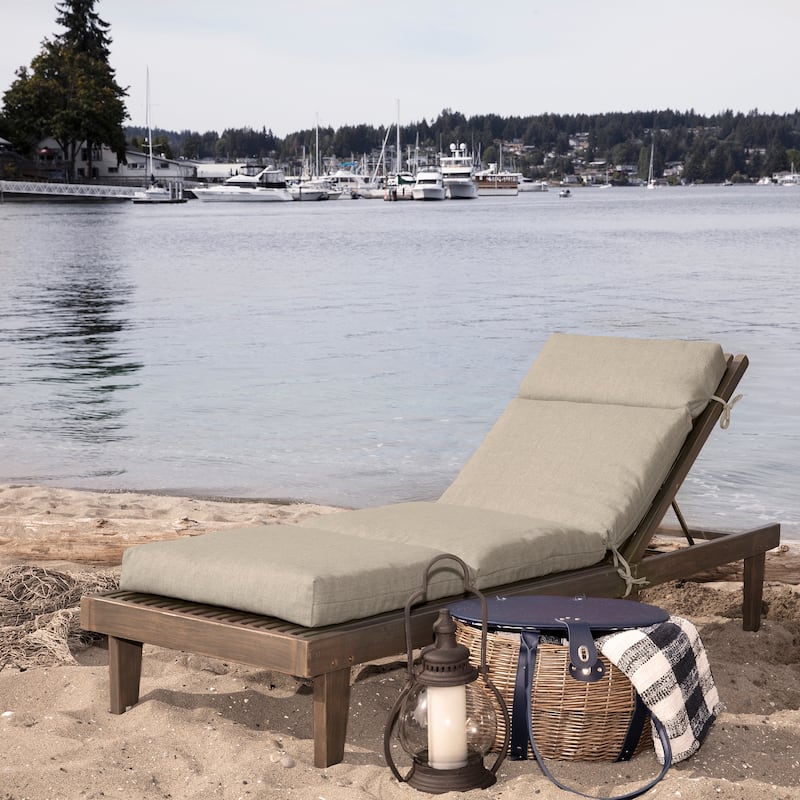 ARDEN Oceantex Outdoor Chaise Lounge Cushion 72 x 21