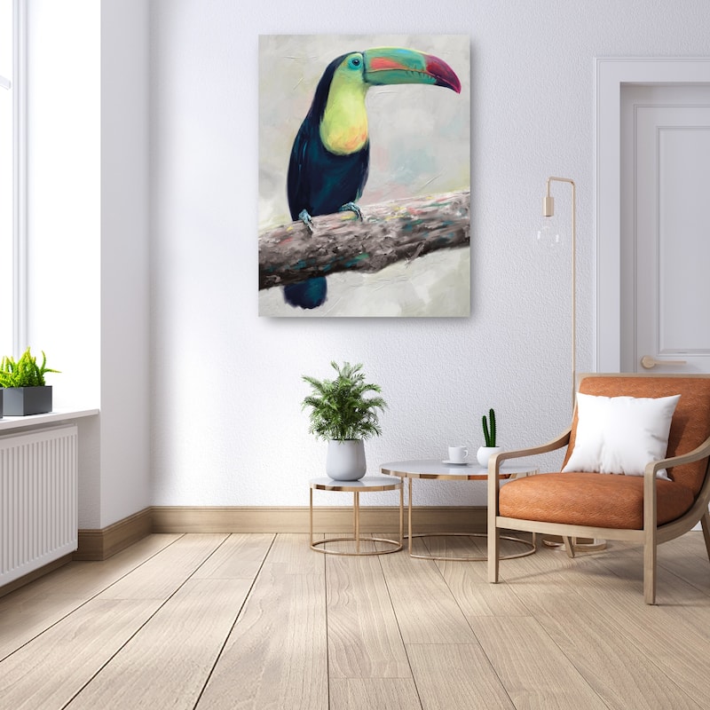 Island Aviary I By Studio Arts Canvas Art Print