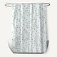 preview thumbnail 1 of 10, Tree Outlines Shower Curtain Turquoise