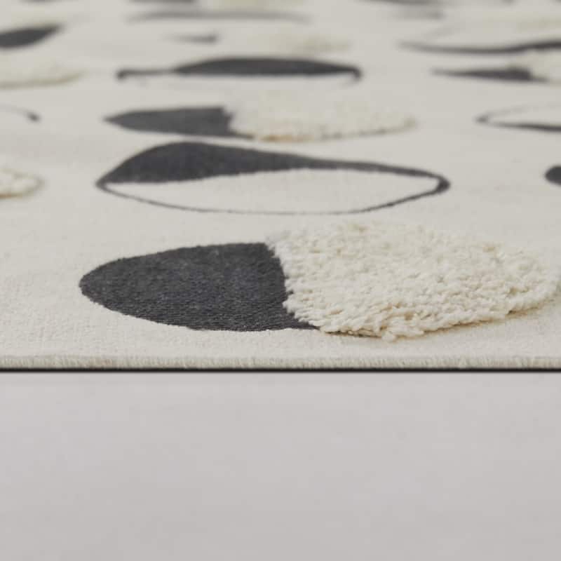 Halfmoon Modern Geometric Area Rug