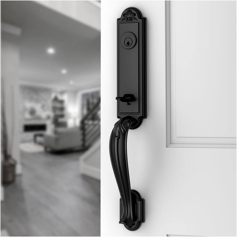 Baldwin Elizabeth One Piece Single Cylinder Keyed Entry Handleset with
