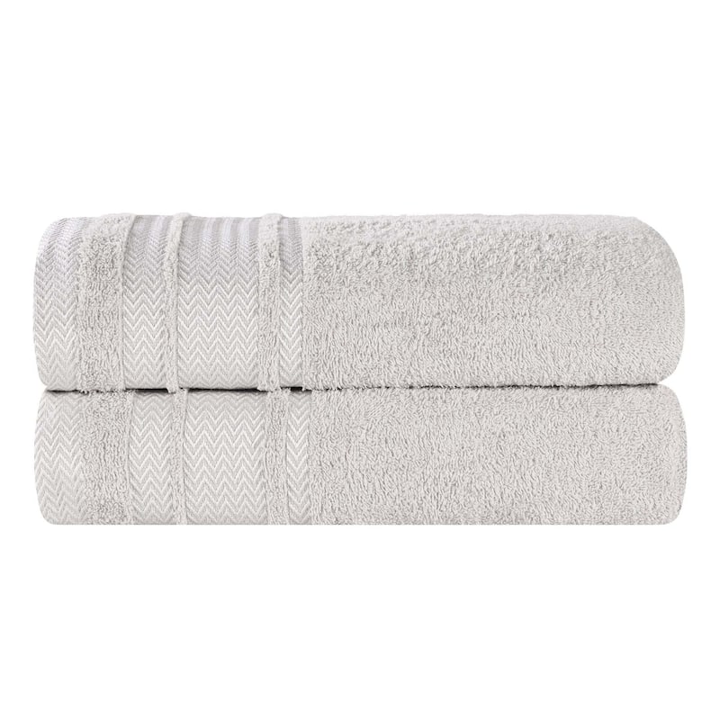 Superior Hays Cotton Soft Medium Weight Bath Sheet Set of 2