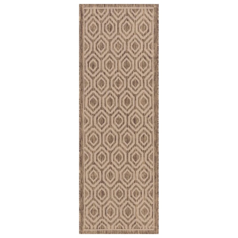 SAFAVIEH Courtyard Carolee Indoor/ Outdoor Patio Backyard Rug