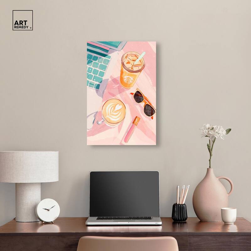 Summer Studies Canvas by Art Remedy, Gallery Wrapped