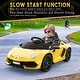 preview thumbnail 14 of 27, Ride On Car for Kids 12V Lamborghini Licensed Sports Car with Control
