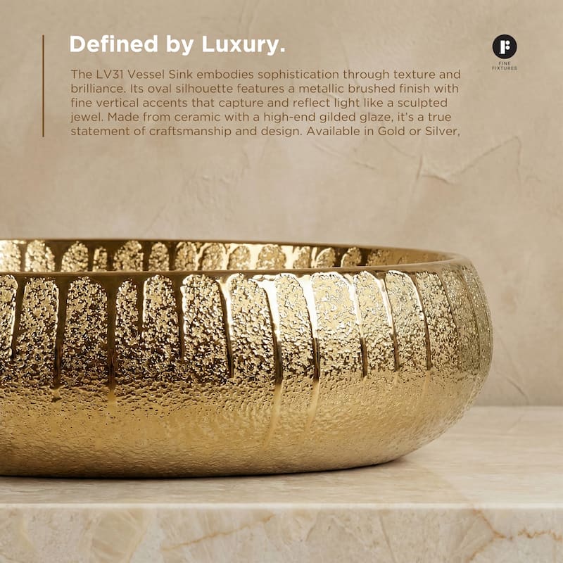 Luxury Modern Vessel Bathroom Sink