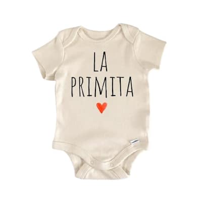 Primita Spanish Cousin - Baby Boy Girl Clothes Infant Bodysuit Funny Cute Newborn