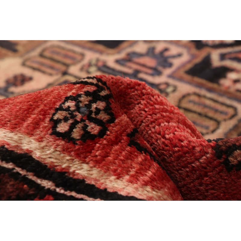 ECARPETGALLERY Hand-knotted Anadol Red Wool Rug - 3'3 x 10'1