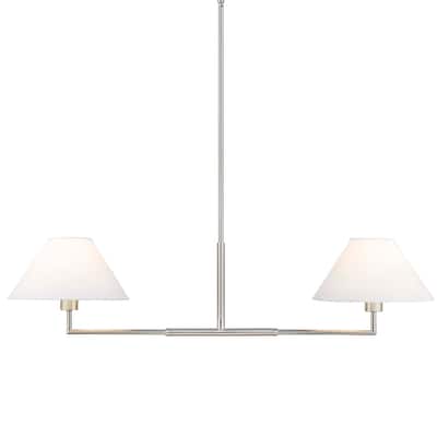 Z-Lite 744-42L Leila 2 Light 42" Wide Linear Chandelier