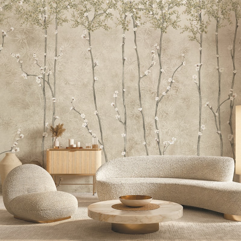 Elegant Cherry Blossom Wallpaper Mural