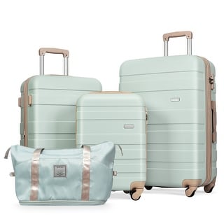 Luggage Sets 4 Piece Carry On Luggage Suitcase Sets with Travel