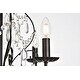 preview thumbnail 2 of 3, Elegant Lighting Blaise 5 Light 17" Wide Taper Candle Chandelier