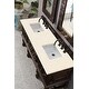 preview thumbnail 25 of 33, James Martin Vanities Balmoral 72" Double Vanity, Antique Walnut