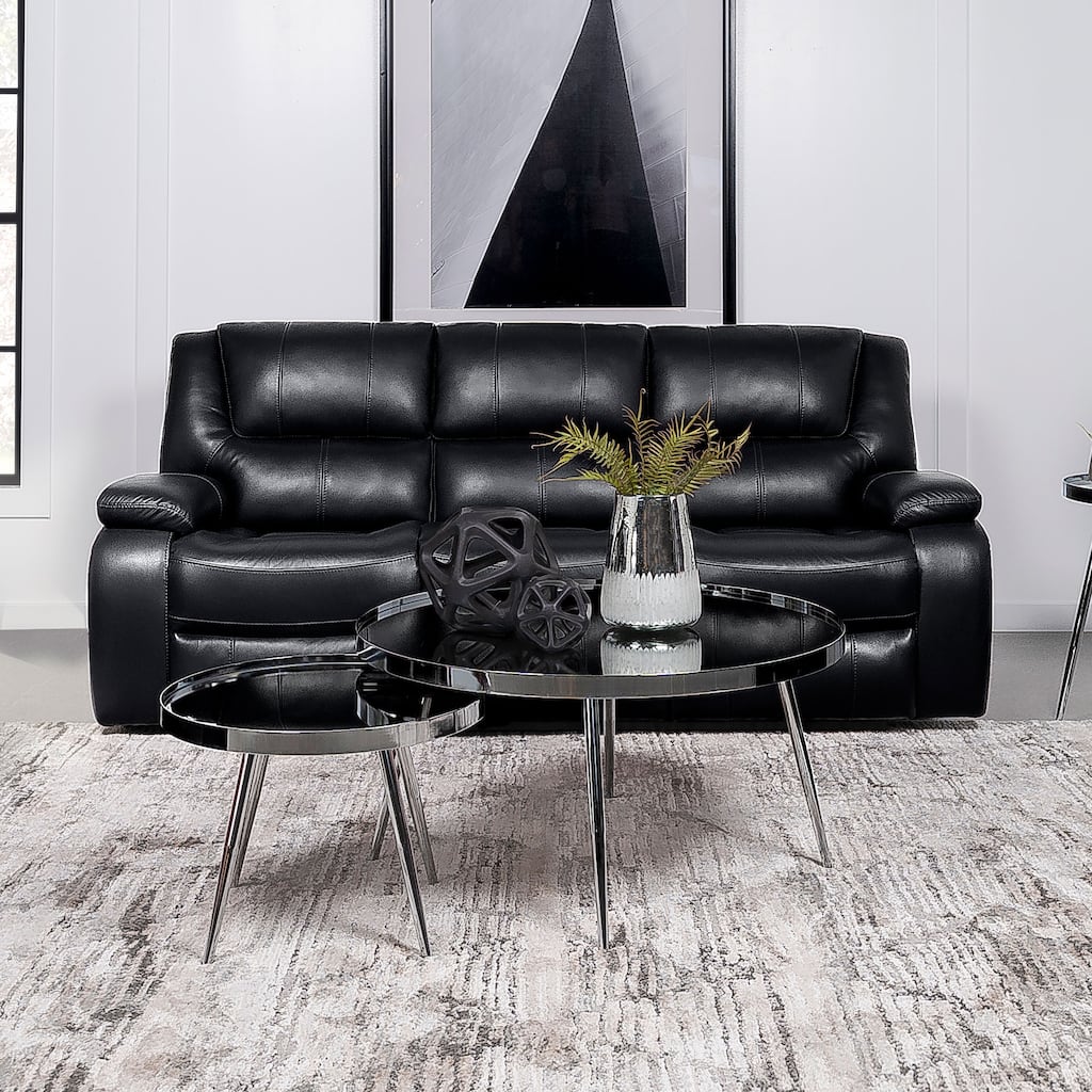 Camila Upholstered Motion Reclining Sofa