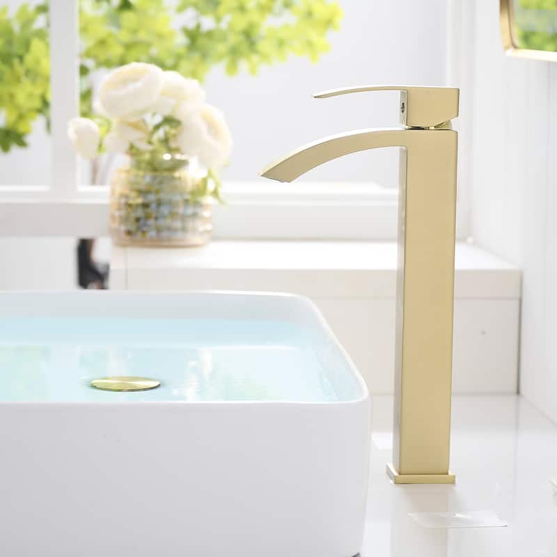 Topcraft Single Handle Modern Bathroom Faucet