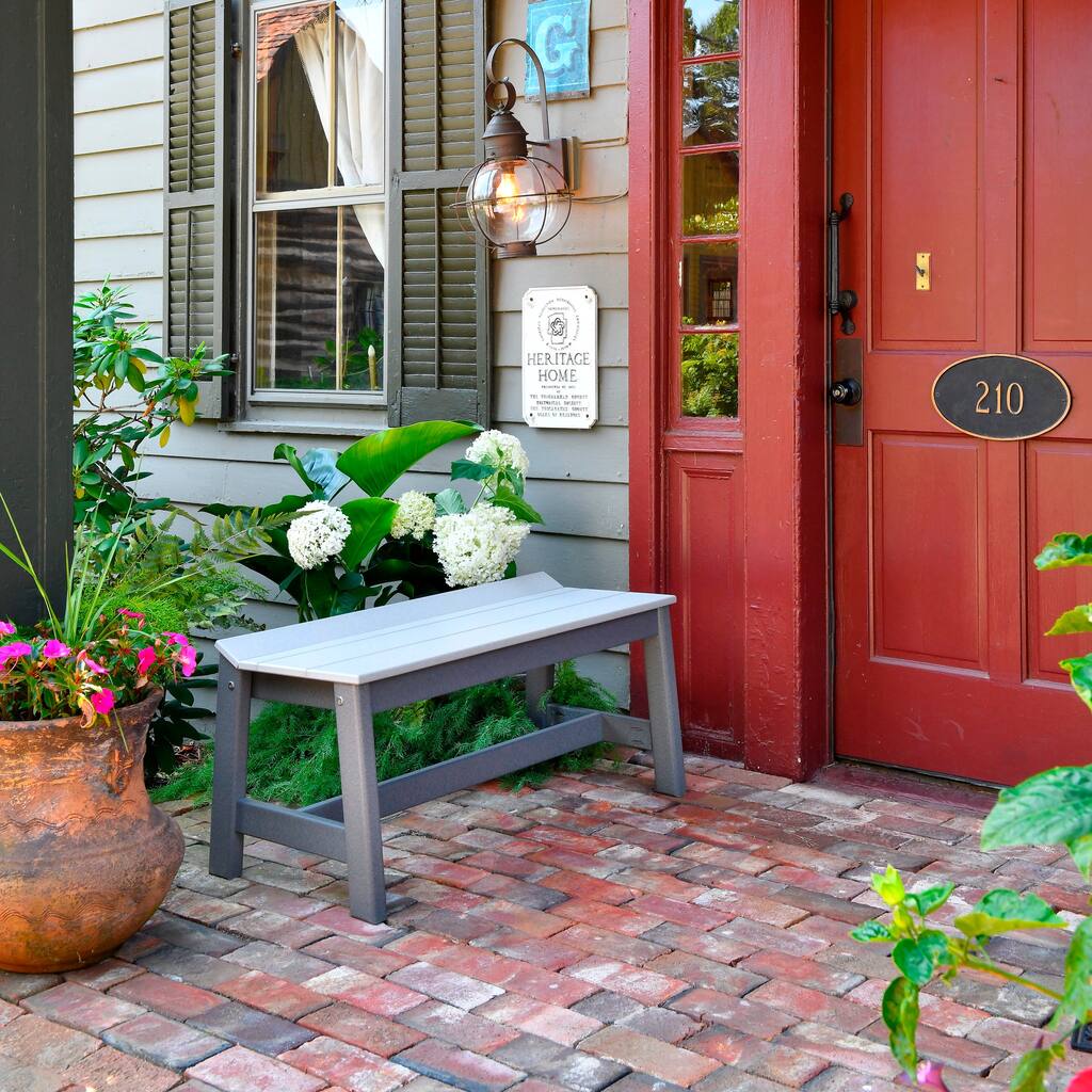 Poly Lumber Cafe Dining Bench