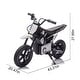 preview thumbnail 2 of 9, 24V Kids Ride On Electric Toy Motocross Motorcycle,200W High Speed Hub Motor,Rear wheel shock absorber,Adjustable speed - Black