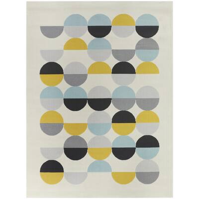 Adelman Modern Geometric Area Rug