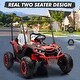 preview thumbnail 2 of 30, 2-Seater Kids Ride On Utv, 24V 4WD Electric Truck with Sun Shade