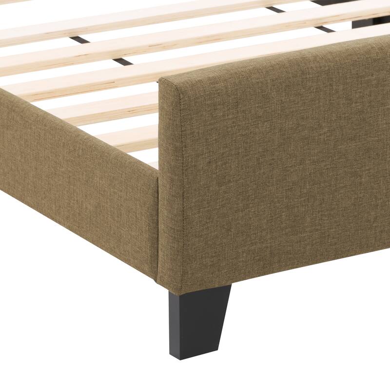 CorLiving Ellery Fabric Tufted Queen Bed