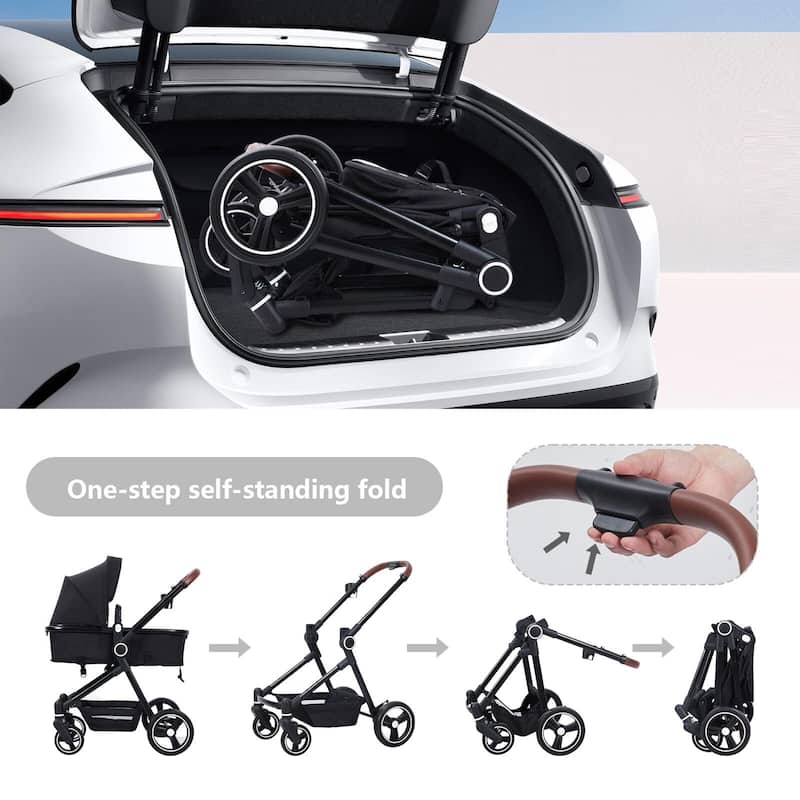 Convertible Baby Stroller for Toddler 1-3