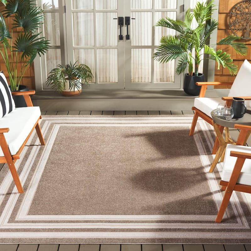 SAFAVIEH Cabana Pratima Indoor/Outdoor Waterproof Patio Backyard Rug