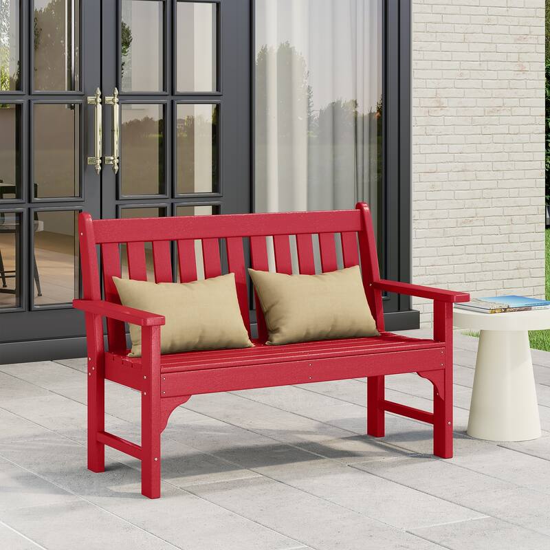 Laguna Poly 51 Inch Garden Bench