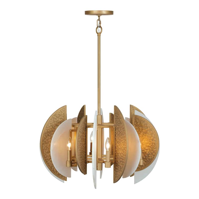 Minka Lavery 3464 Saint Martin 8 Light 28" Wide Abstract Chandelier