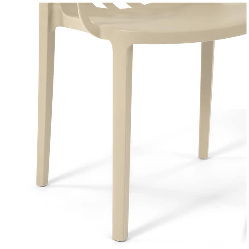 Frond and Form Outdoor Stacking Dining Armchair (Set of 2)