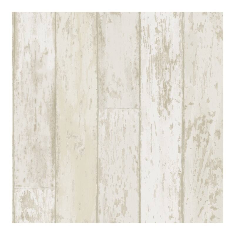 Chesapeake Alston Grey Wood Wallpaper - 20.5 x 396 x 0.025