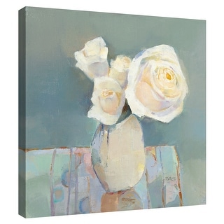 Sarah Simblet Roses Weekend Roses I by Sarah Simpson Canvas Art Print by Sarah Simpson ...