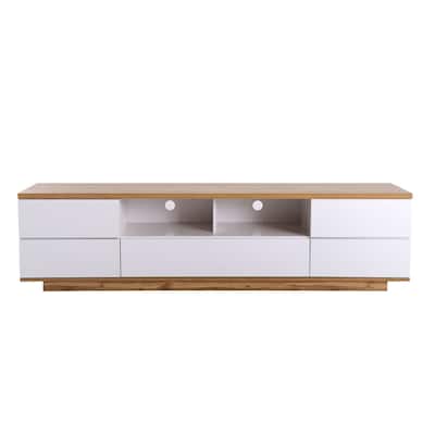 80" MDF Modern TV stand - 70.80" x 15.00"