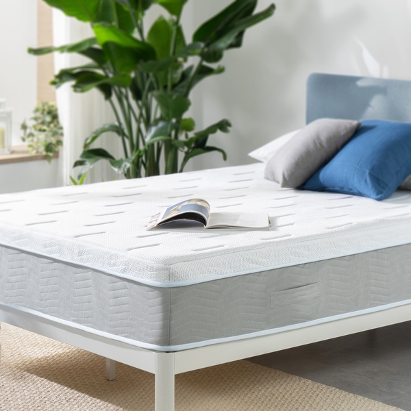10 Inch OLAF Gel Memory Foam Mattress Cooling Fabric By Crown