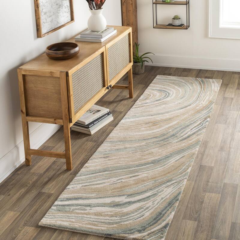 Communite Minimalist Abstract Hand Tufted Area Rug