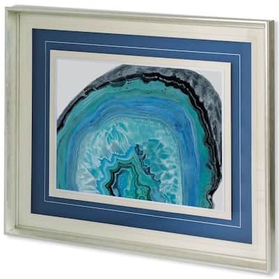 Agate Studies II Framed Art Print