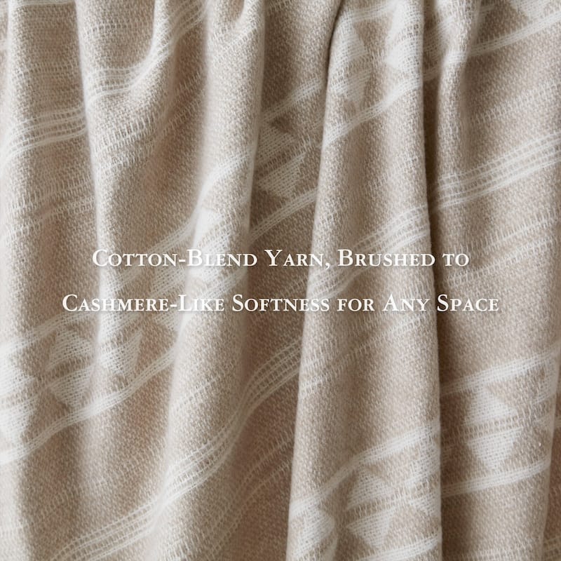 Cotton Blend Throw
