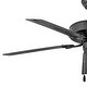 preview thumbnail 3 of 6, Hinkley Oasis Outdoor Ceiling Fan - Matte Black - 52"