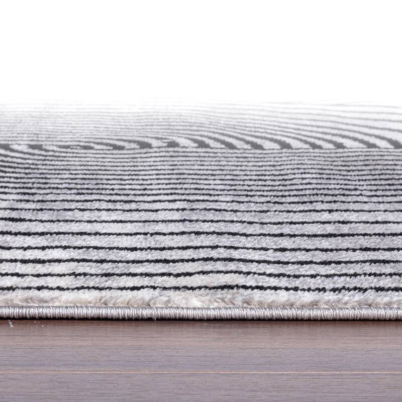 Contemporary Arch Knot Design Area Rug