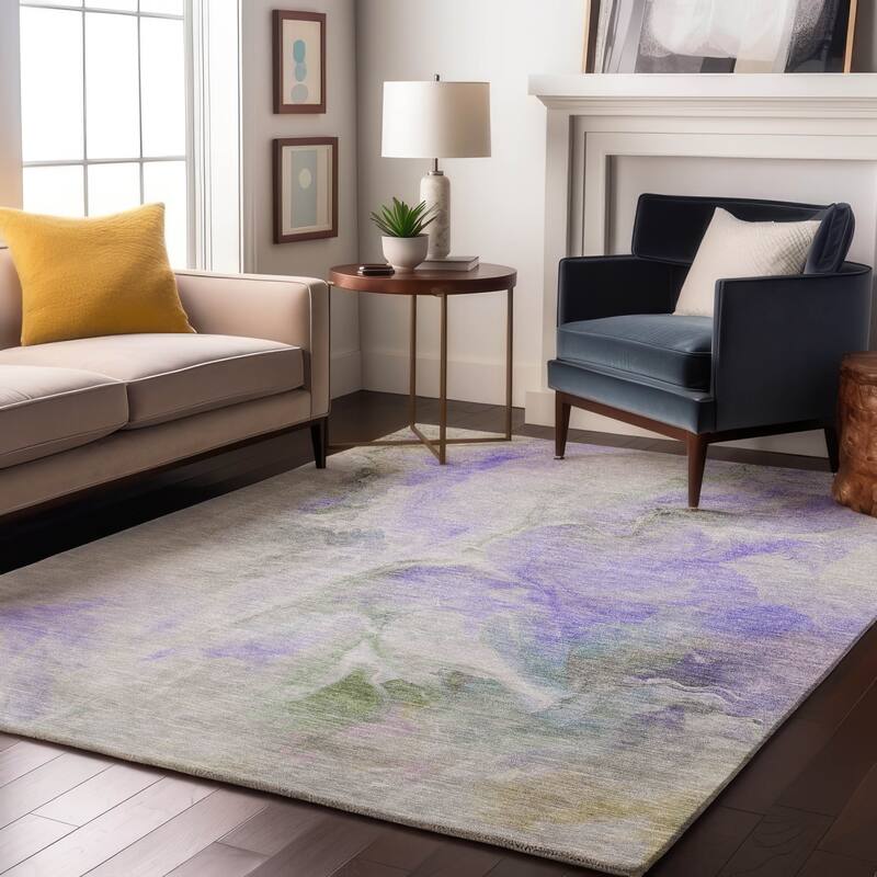 Premium Washable Super Soft Abstract Modern Mayfield Rug