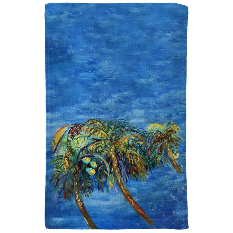 Midnight Palms Kitchen Towel - 16x25