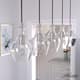 Option Brushed Nickel-Clear Glass