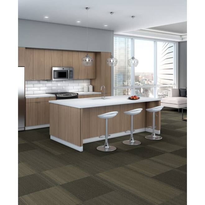 Shaw Philadelphia Commercial Practical 24" x 24" Glue Down Carpet Tile