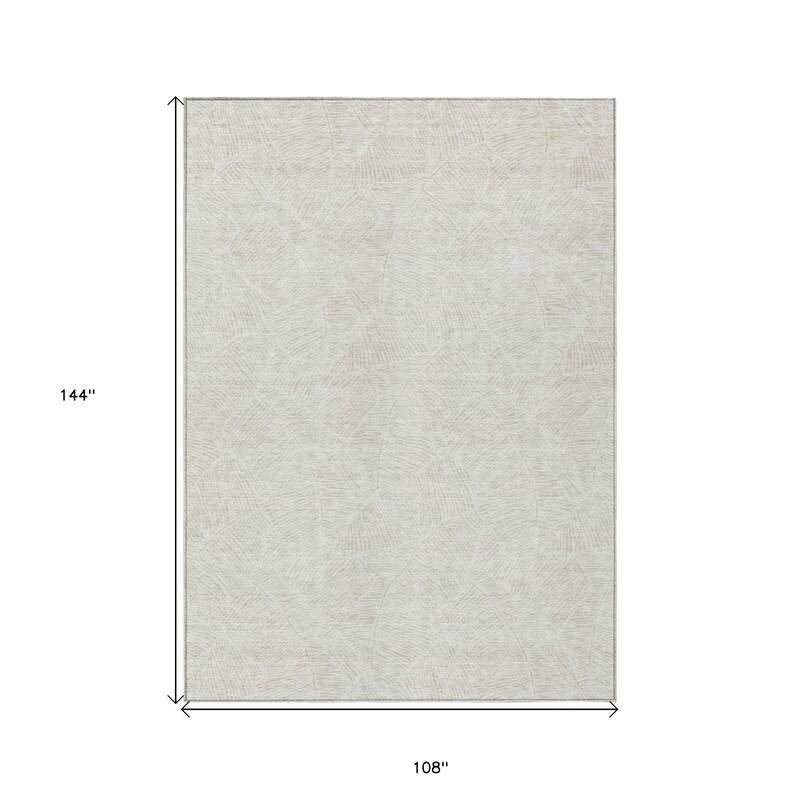 HomeRoots Floral Transitional Rectangle Outdoor Rug