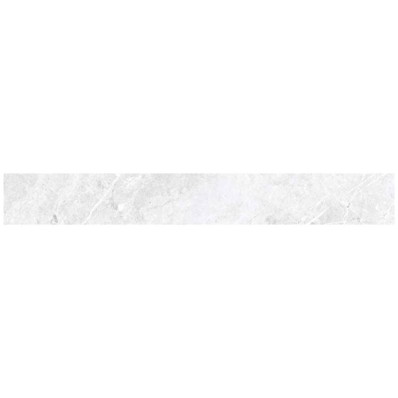 The Tile Life Opera 3x24 Porcelain Bullnose Wall Tile - 3 x 24 - 1 Piece - White