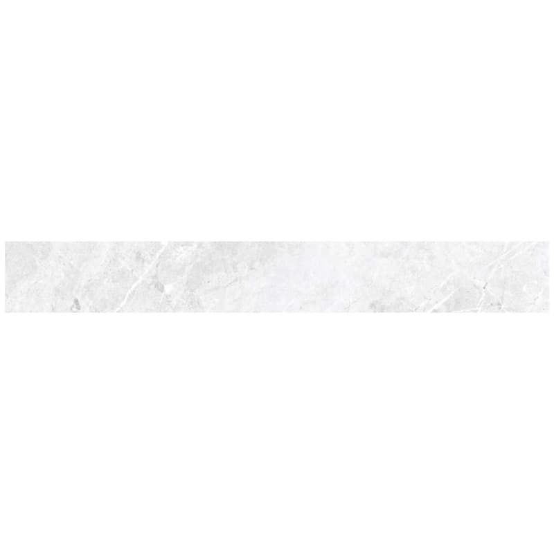The Tile Life Opera 3x24 White Porcelain Bullnose Wall Tile - 3 x 24 - 1 Piece - 3 x 24 - 1 Piece