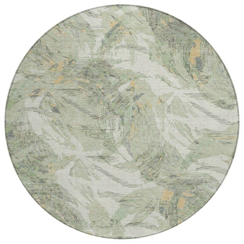 Machine Washable Indoor/ Outdoor Casual Amy Chantille Rug