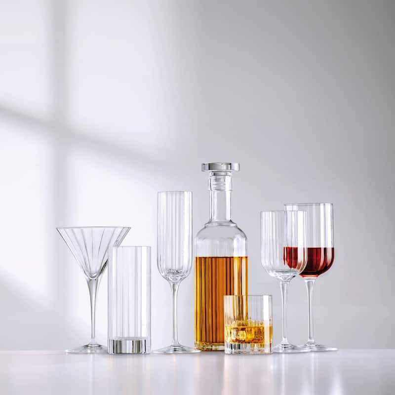 Luigi Bormioli Bach Beverage Drinking Glass Set of 4 - 16.25 oz