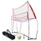 preview thumbnail 2 of 2, Volleyball Training Equipment Net for Indoor and Outdoor - 14x11ft