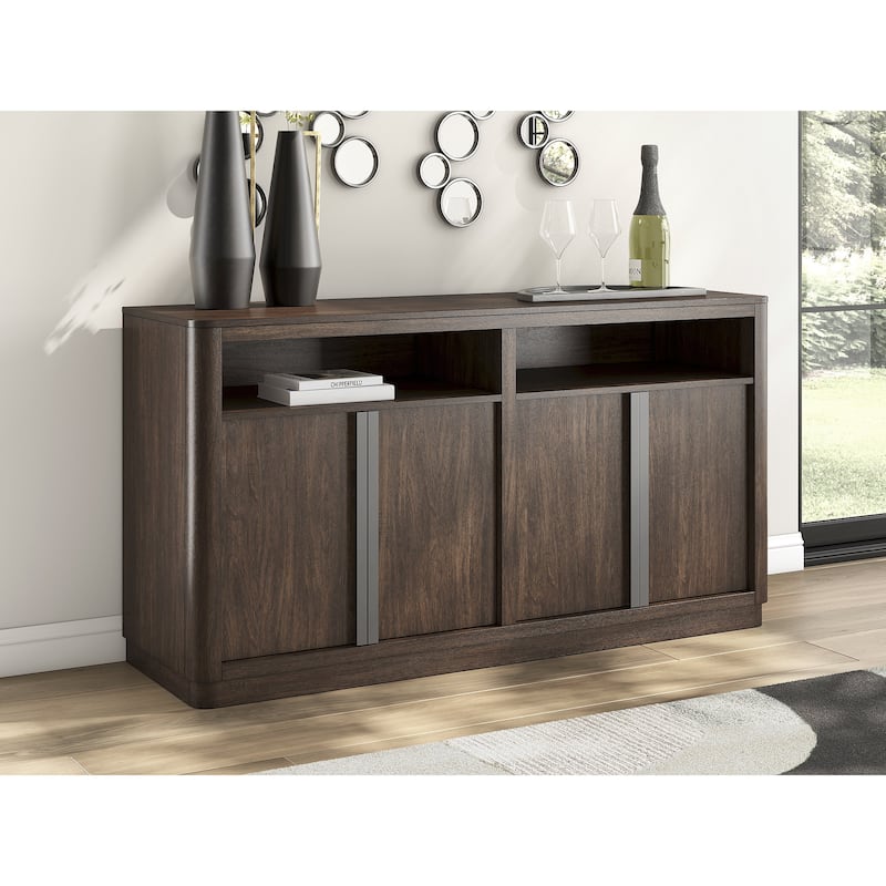 Signature Design by Ashley Kendamor Brown Dining Server - 60" W x 18" D x 32.13" H